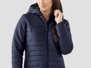 Women’s Nautilus quilted hooded jacket