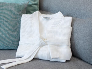 Waffle robe