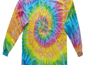 Long sleeve tie-dye T