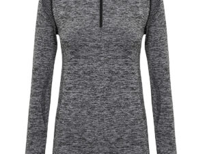 Women's TriDri® seamless '3D fit' multi-sport performance zip top