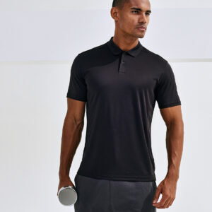 TriDri® Ion-Charge panelled polo
