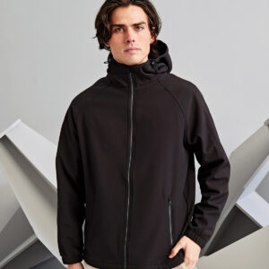 Hooded 2-layer softshell jacket