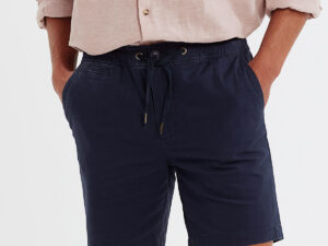 Men’s drawstring chino shorts