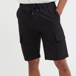Men’s drawstring cargo utility shorts