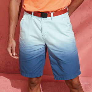 Men’s dip-dye shorts