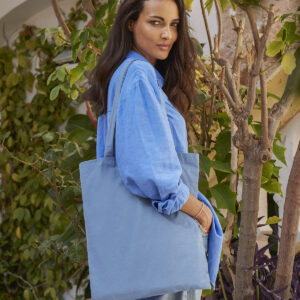 Organic natural dyed bag for life