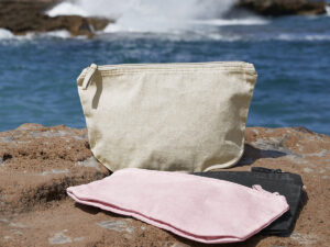 Garment-dyed accessory bag