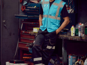 Multifunctional executive hi-vis waistcoat (HVW801)