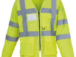 Hi-vis executive long sleeve waistcoat (HVJ800)