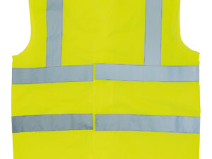 Flame-retardant hi-vis sleeveless waistcoat (HVW100FR)