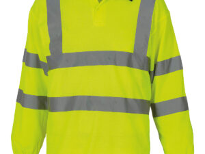 Hi-vis long sleeve polo (HVJ310)