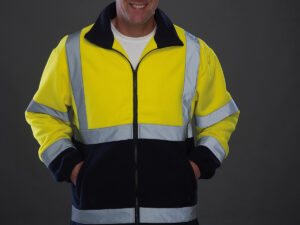 Hi-vis heavyweight fleece jacket (HVK08)