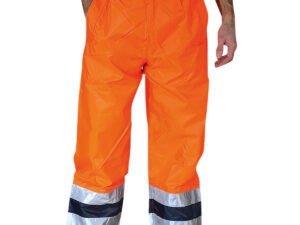 Hi-vis waterproof overtrousers (HVS463)