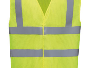Hi-vis flame-retardant anti-static waistcoat (HVW100ASFR)