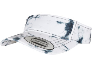 Batik dye curved visor cap