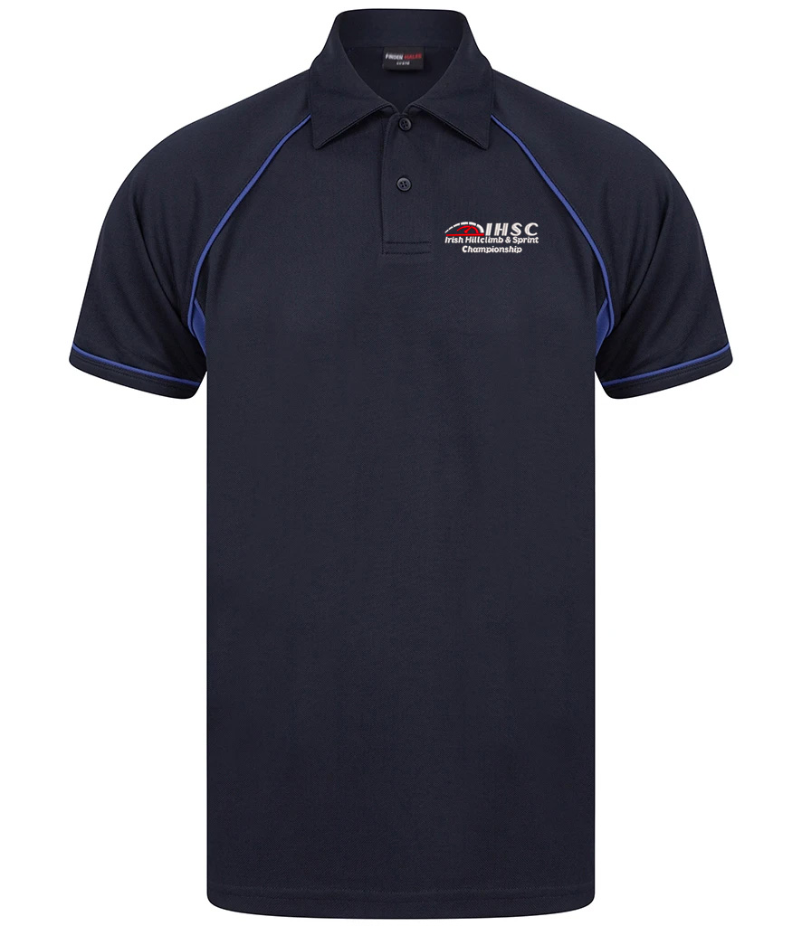 Finden + Hales Performance Piped Polo Shirt Finden & Hales LV370