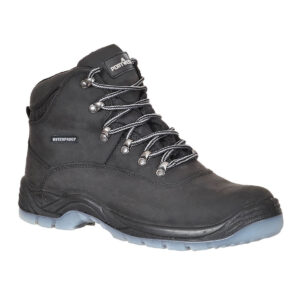 FW57 - Steel Leather Ankle Boot S7 FO SR Black