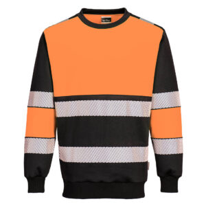 PW376 - PW3 Hi-Vis Class 1 Sweatshirt